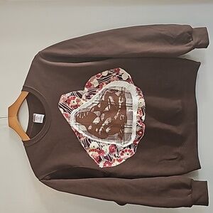 Upcycled Zen Squatch Crew Neck